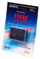 Sony MGR60E-BT MicroMV Tape 60min Sony MGR60E-BT MicroMV Tape 60min